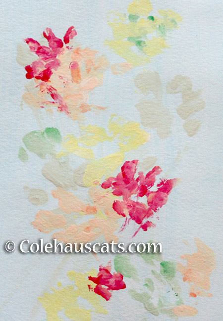 Quint's painting "Softly Fall 2015" - 2015 © Colehauscats.com