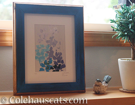 Beautiful Frame from our friend Joan - © Colehauscats.com