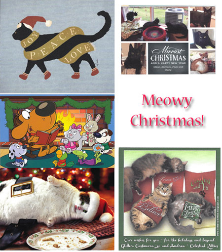 Even more beautiful Christmas Cards - © Colehauscats.com