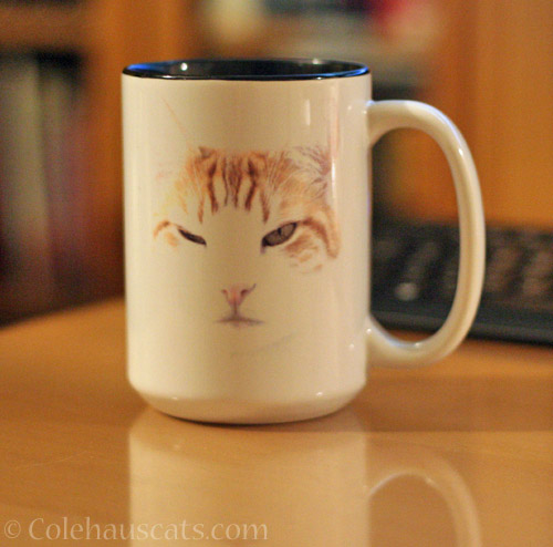 A Quint coffee mug © Colehauscats.com