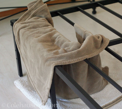 Quint's old blanket fort © Colehauscats.com