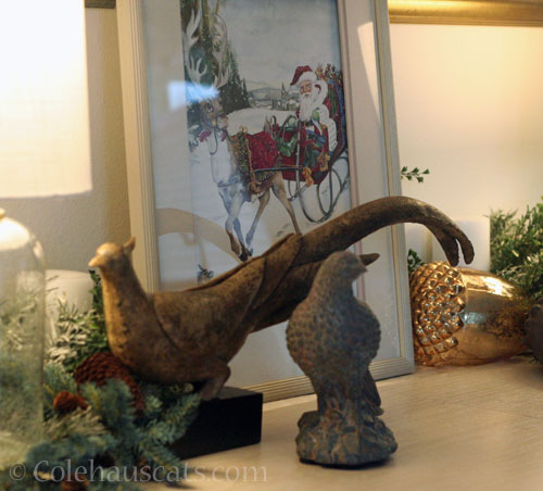 Santa's on the Buffet, 2025 © Colehauscats.com